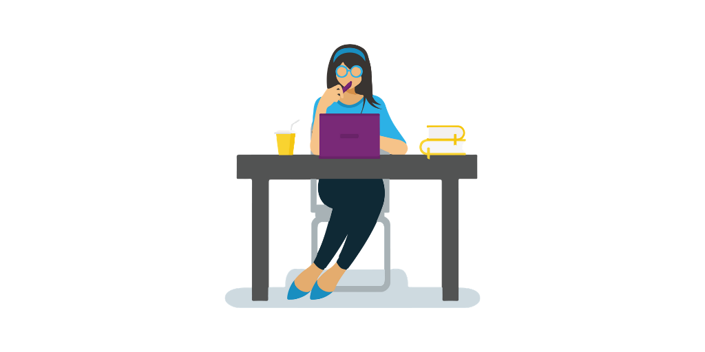 woman making decision