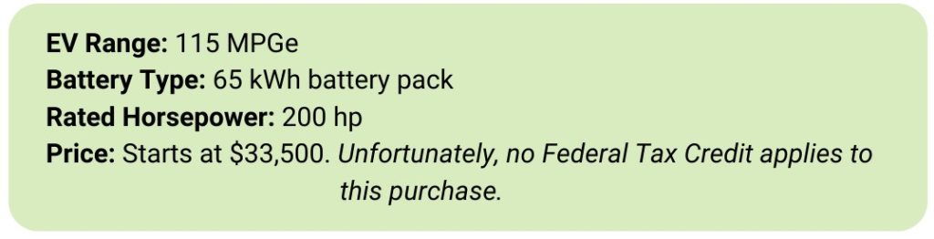 2022 Chevy Bolt EUV stats