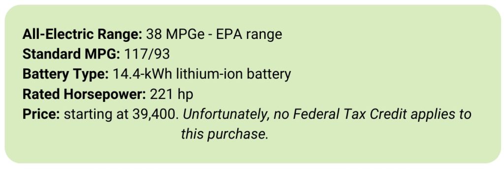 Stats Plug In Hybrid EV