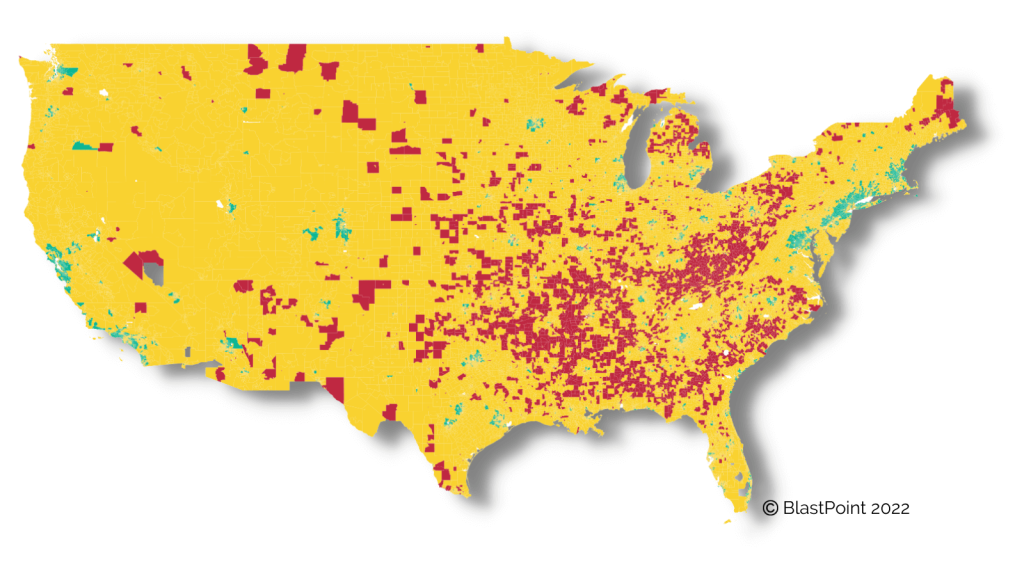US Census Tract EV Adoption